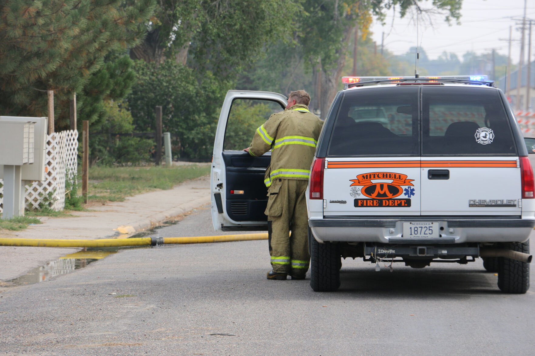 PHOTOS: Mitchell Fire